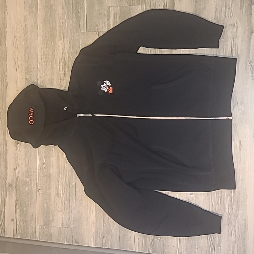 WyCo Mickey Mouse Anarchy Zip Hoodie - Sz L